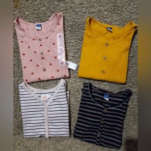 Girls Old Navy Ribbed Tee Bundle